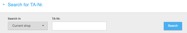 Search for Terminal Transactions