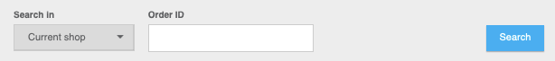 Search by OrderID