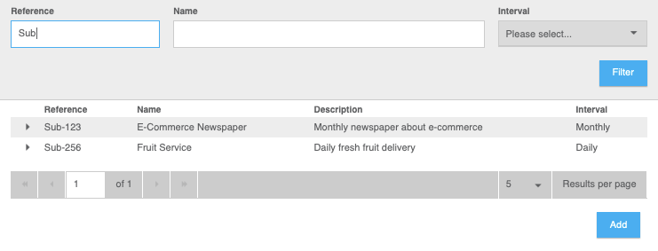 Subscription Plans